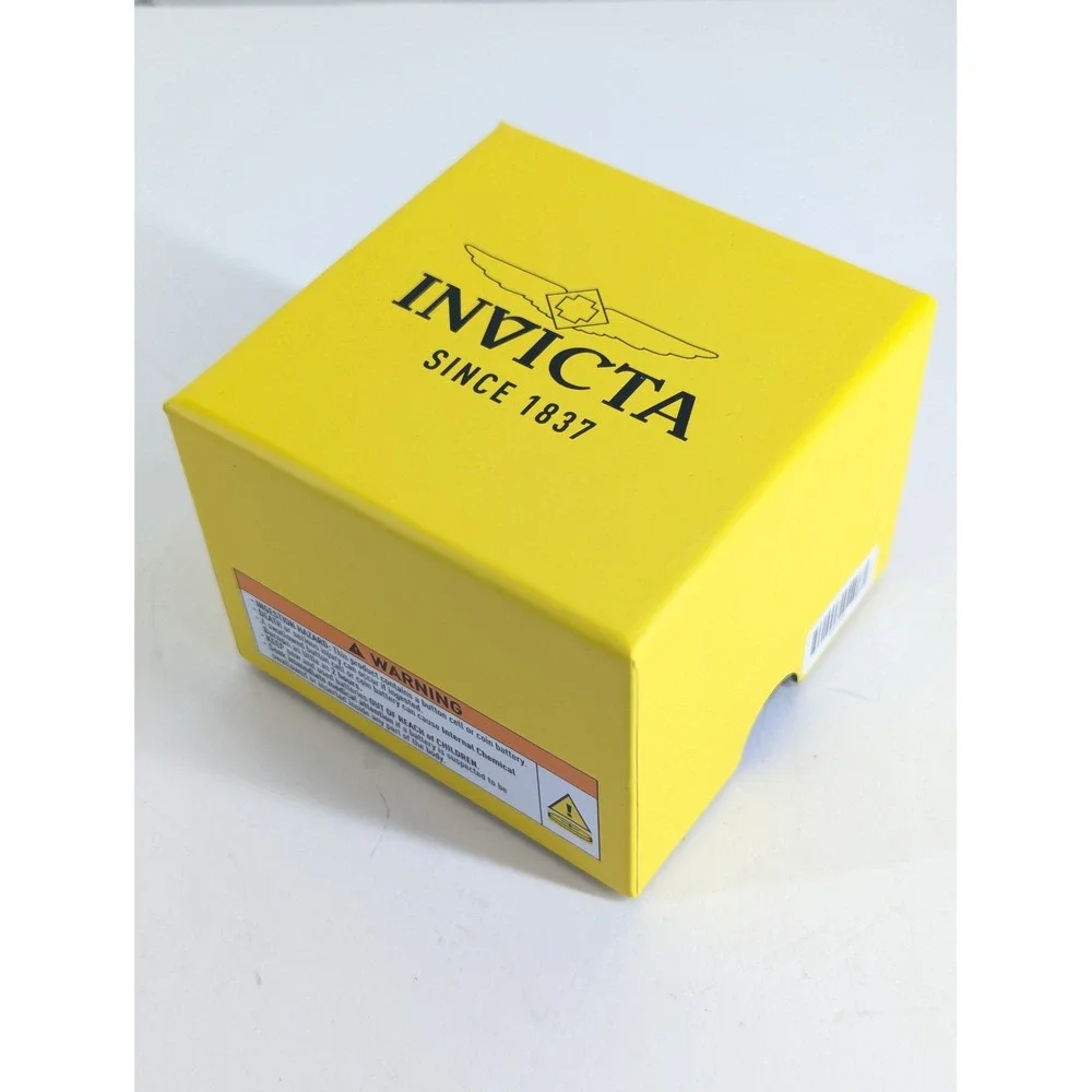 Invicta Celestial Hollis Mens Watch 69193 Gold Tone Black Dial 42mm Quartz New